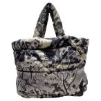 プラダ トートバッグ Re-Nylon リナイロン パデット プリント トライアングルロゴ ナイロン グレー 2VG082 PRADA