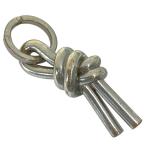 BOTTEGA VENETA ボッテガヴェネタ 666886 ノットメタル キーホルダー キーリング アクセサリー 小物 メタル シルバー