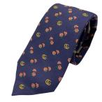 GUCCI Gucci 695389 галстук петля Thai аксессуары мелкие вещи общий рисунок цветочный принт цветочный узор шелк темно-синий многоцветный 