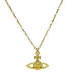 Vivienne Westwood ヴィヴィアンウエストウッド ビビアン オーブ ネックレス ペンダント アクセサリー 小物 GP ラインストーン ゴールド