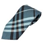  Burberry BURBERRY галстук петля Thai аксессуары мелкие вещи общий рисунок в клетку шелк голубой серия многоцветный 