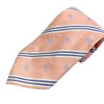 [ не использовался ] Burberry BURBERRY галстук петля Thai аксессуары мелкие вещи общий рисунок полоса шелк розовый многоцветный 