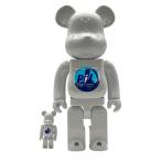 ベアブリック PiL CHROME Ver. 100％ & 400％ ピル クローム メディコムトイ インテリア オブジェ ホワイト ブルー BE@RBRICK
