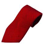 [ прекрасный товар ]LOUIS VUITTON Louis Vuitton галстук M78751klavato аксессуары мелкие вещи микро Damier шелк красный 