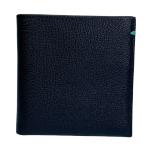 【希少 未使用品】TIFFANY&Co. ティファニー 財布 二つ折り財布 カードケース 札入れ レザー ブラック 黒