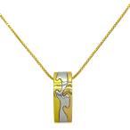 Georg Jensen ジョージジェンセン フュージョン ネックレス ペンダント ジュエリー アクセサリー K18 750 ゴールド