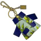 ショッピングGABBANA DOLCE＆GABBANA ドルチェ&ガッバーナ D&G ドルガバ 4連 キーケース キーホルダー バッグチャーム 小物 総柄 レザー マルチカラー