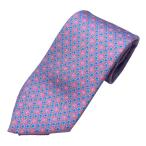 [ прекрасный товар ]CHANEL Chanel галстук петля Thai общий рисунок цветочный принт Logo здесь Mark шелк розовый серия голубой 