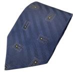 GUCCI Gucci галстук петля Thai аксессуары мелкие вещи общий рисунок GG рисунок шелк темно-синий 