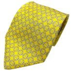 Salvatore Ferragamo Salvatore Ferragamo галстук аксессуары мелкие вещи общий рисунок шелк желтый 