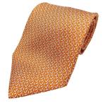 Salvatore Ferragamo Salvatore Ferragamo галстук аксессуары мелкие вещи общий рисунок Logo шелк orange серия 