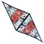 Christian Dior クリスチャン ディオール スカーフ ひし形スカーフ アクセサリー 小物 総柄 シルク マルチカラー