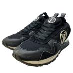 LOUIS VUITTON ルイヴィトン シューズ 靴 ローカットスニーカー ランアウェイ スニーカー ロゴ ナイロン レザー ブラック[サイズ 36(23cm)]