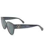 CHANEL シャネル 5477-A c.501/S4 56□18 140 サングラス アイウェア ハート カラーレンズ ココマーク プラスチック ブラック