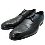 DOLCE＆GABBANA ドルチェ&ガッバーナ ドルガバ ビジネスシューズ ドレスシューズ シューズ レザー ブラック [8 1/2 (約27.5cm)]