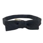 [ новый товар ]GUCCI Gucci 742247 бабочка галстук аксессуары мелкие вещи шелк черный чёрный 