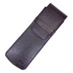 LOUIS VUITTON Louis Vuitton dok Solo M64866 пенал авторучка inserting сумка кисть коробка мелкие вещи Logo Taiga кожа Brown 