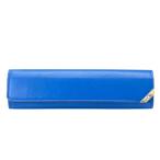 [ прекрасный товар ]MONTBLANC Montblanc пенал мелкие вещи compact кожа голубой 