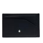 [ не использовался ]MONTBLANC Montblanc футляр для карточек чехол для пропуска футляр для визитных карточек compact кожа черный 