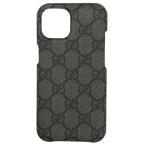 【新品】GUCCI グッチ 760210 アイフォンケース iPhone15 スマホケース GGスプリーム 小物 PVC グレー系
