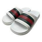 GUCCIグッチ780286ウェブラインシャワーサンダルスライドサンダルラ...