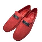 [ не использовался ]TODS Tod's Ferrari Ferrari Loafer обувь для вождения обувь кожа замша красный [ размер 10 1/2 ( примерно 29.5cm)]