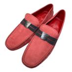 [ не использовался ]TODS Tod's Ferrari Ferrari Loafer обувь для вождения обувь обувь замша красный [ размер 11 ( примерно 30cm)]