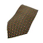 CHANEL Chanel галстук петля Thai аксессуары мелкие вещи общий рисунок здесь Mark шелк Brown мульти- kala?