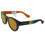 ショッピングhavaianas ハワイアナス TRANCOSO/M KVFUW 49□24 145 サングラス アイウェア トランコソ ラウンドフレーム ブラック オレンジ Havaianas