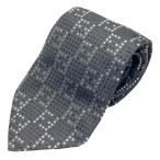 FENDI Fendi галстук петля Thai FF Logo общий рисунок шелк черный 