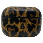  солнечный rolan 68555251 AirPods Pro кейс воздушный poz Pro кейс Heart type Leopard леопардовая расцветка Brown Logo SAINT LAURENT