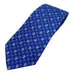 LOUIS VUITTON Louis Vuitton vi vi enn галстук петля Thai аксессуары мелкие вещи общий рисунок шелк голубой мульти- kala?