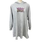 未使用ベビーディオールラビットパーカーワンピーススウェットコットングレーキ...