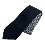 Christian Dior Dior галстук петля Thai аксессуары мелкие вещи ob утечка полоса общий рисунок Logo шелк черный 