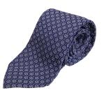 GUCCI Gucci галстук петля Thai аксессуары мелкие вещи общий рисунок GG рисунок шелк темно-синий 