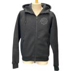 ショッピングディースクエアード DSQUARED2 ディースクエアード ジップパーカー 上着 トップス 長袖 ウール ブラック [サイズ S]