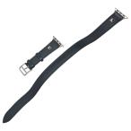  Hermes Apple watch Apple часы для кожаный ремень me кукла dubru палец на ноге ru38mm заклепки серебряный черный A печать HERMES