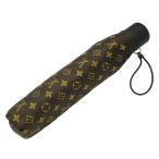 Louis Vuitton складной зонт kasa непромокаемая одежда зонт .книга@ игла Logo нейлон Brown LOUIS VUITTON
