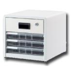 ナカバヤシ＜Nakabayashi＞ アバンテV2 レターケース A4サイズ 浅型3段・深型カギ付１段 AL-R4シロ(AL-R4-シロ）