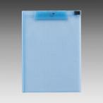 LIHIT LAB.＜リヒトラブ＞ AQUA DROPs＜アクア ドロップス＞　クリップボード　A4サイズ・E型(タテ型)　青　A5010-8(A-5010-8)