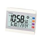  Casio (CASIO) радиоволны глаз ... часы DQL-220J-7JF белый жизнь окружающая среда извещение ( гигрометр / датчик температуры ) электро-магнитные часы ( класть часы ) wave Scepter (CASIO wave ceptor)