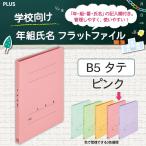 プラス(PLUS) 年組氏名フラットファイル B5S ピンク NO.031GA 79-528*10 10冊パック