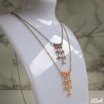 Yahoo! Yahoo!ショッピング(ヤフー ショッピング)ミニバロック淡水パールネックレス ハンドメイドアクセサリー 2019年秋冬新作 ゴールドカラー シルバーカラー パール