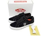 WC789 未使用 Supreme VANS シュプリーム ヴァンズ Skate Sid S スケート シド Fuck Em US9 27cm VN000MQ8CJK ブラック スニーカー /49