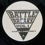  записано в Японии DJ HONDA/BATTLE BREAKS VOL. 1/DJ HONDA RECORDINGS 25WMF0011 LP