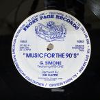  рис US запись G. SIMONE/MUSIC FOR THE 90'S / I KNOW, YOU KNOW/FRONT PAGE ENTERTAINMENT FP1901 12