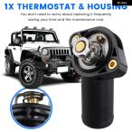 ショッピング2011 【並行輸入品】サーモスタット ハウジング 4666149AA ジープ ラングラー JK 2007-2011 3.8L-A02G搭載