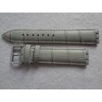 Swatch用 レザーバンド 腕時計交換ベルト 17mm 灰色 灰 グレー