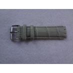 Swatch用 レザーバンド 20mm  腕時計 交換 ベルトの長いほうのみ 灰色 灰 グレー
