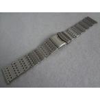 Yahoo! Yahoo!ショッピング(ヤフー ショッピング)Bear 11連 腕時計バンド 24mm ベルト 艶消しシルバー色 Elegant Solid Look Stainless Steel バックル:ダブルロック プッシュ式